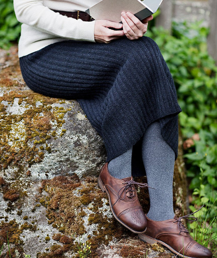 Ribbed Pencil Skirt - Churchmouse - Patterns