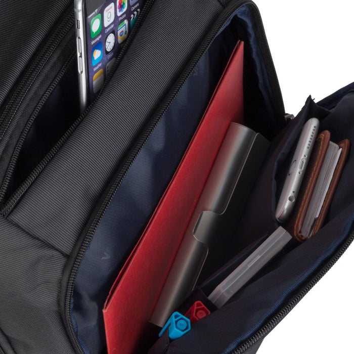 RIVACASE 8262 Central Laptop Backpack 15.6-inch - Black (RIVA-8262-BLACK)