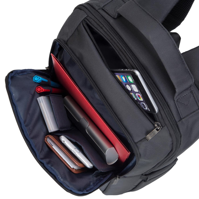 RIVACASE 8262 Central Laptop Backpack 15.6-inch - Black (RIVA-8262-BLACK)