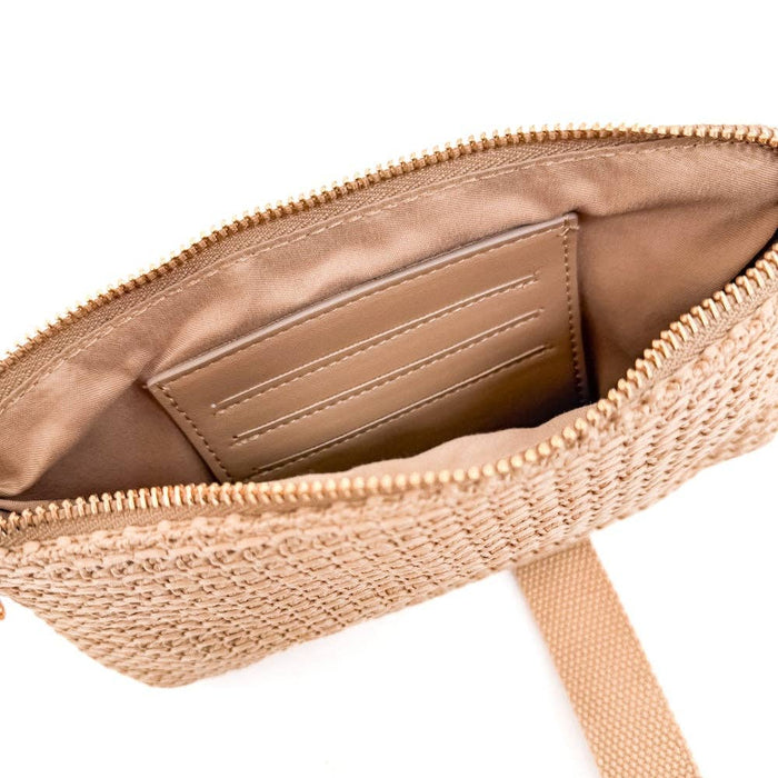 Rome 3-in-1 Raffia Clutch