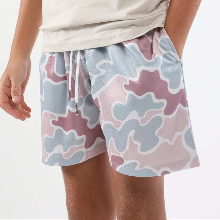 ROSE CAMO SHORTS