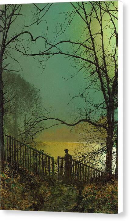 Roundhay Park Lake - Canvas Print