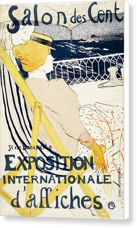 Salon des Cent - Canvas Print