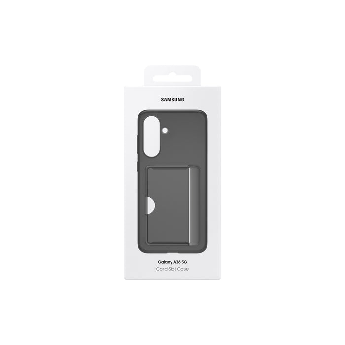 Samsung Card Slot Cover - Samsung Galaxy A36 - Black (SAM-EF-OA366TB)