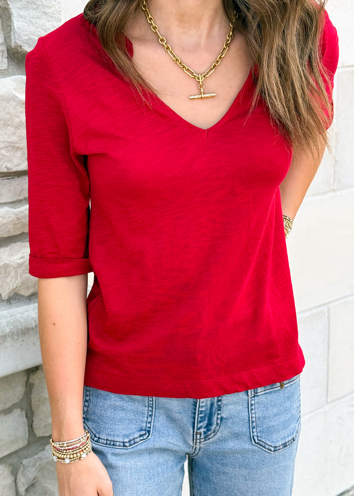 Sanctuary Clothing Dolce Notch Neck Tee