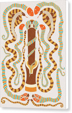 Serpent Symphony - Canvas Print