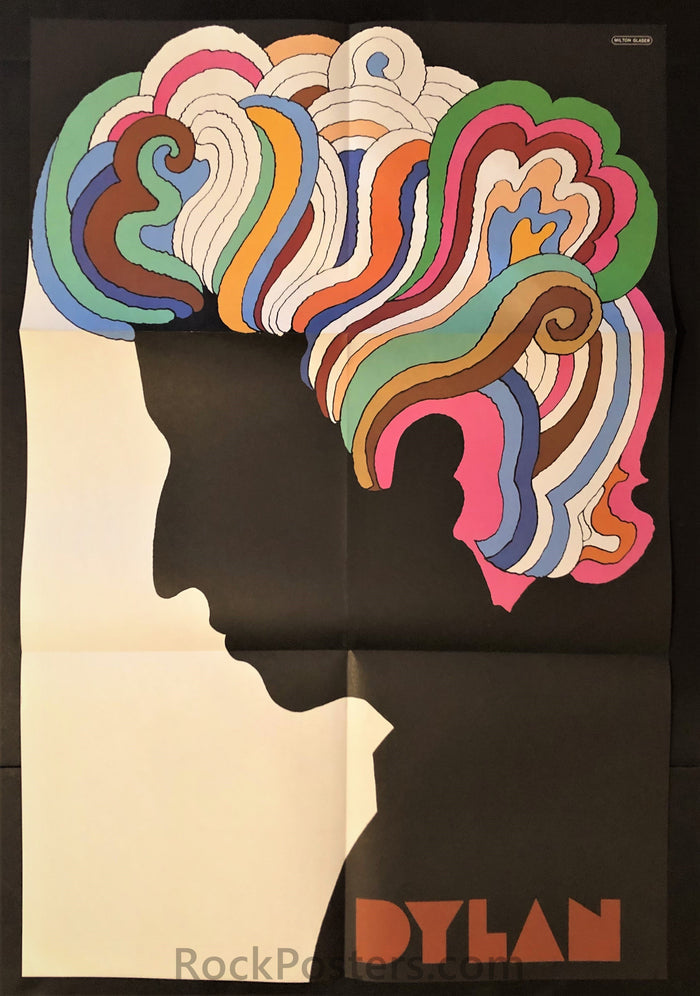 AUCTION - Bob Dylan - Original Milton Glaser - 1967 Poster - Near Mint-275714-166753