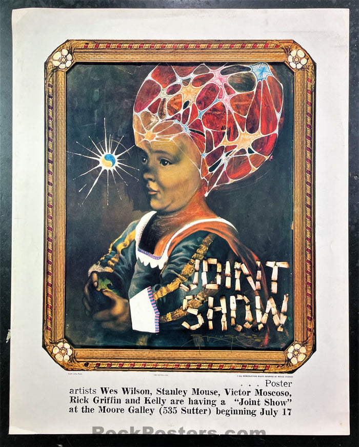 AUCTION - AOR- 2.348 - Joint Show - 1967 Poster - Mouse Signed - Moore Gallery - Excellent-296762-181094