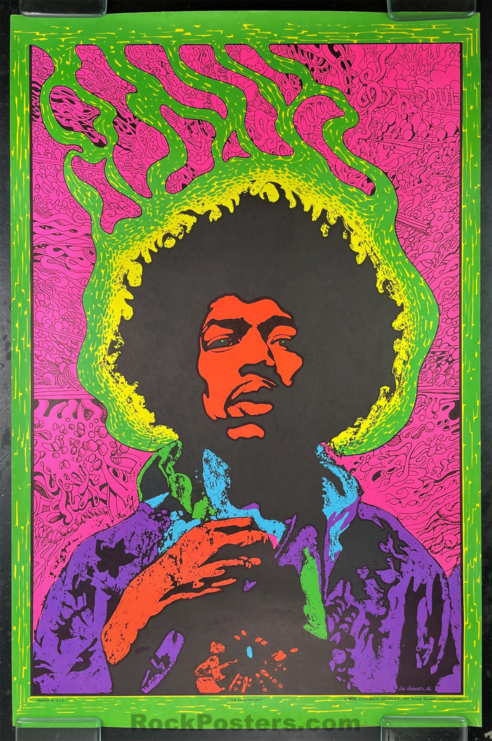 AUCTION - Hendrix - Psychedelic Head Shop - 1970 Poster - Excellent-327954-198848
