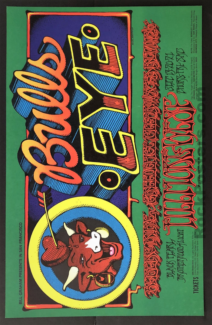 AUCTION - BG-137 - Creedence Clearwater Revival - Rick Griffin - 1968 Poster - Fillmore West - Near Mint-321679-199088
