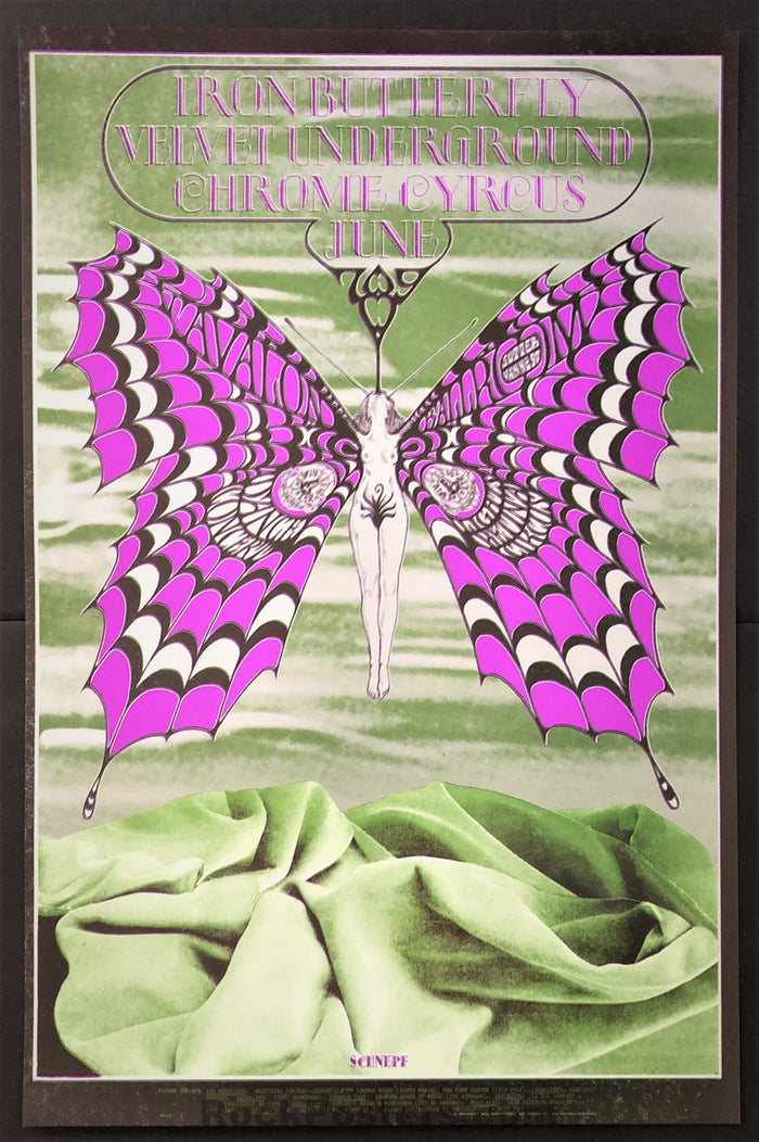 AUCTION - FD-122 - Velvet Underground - Bob Schnepf - 1968 Poster - Avalon Ballroom - Mint-321715-199125