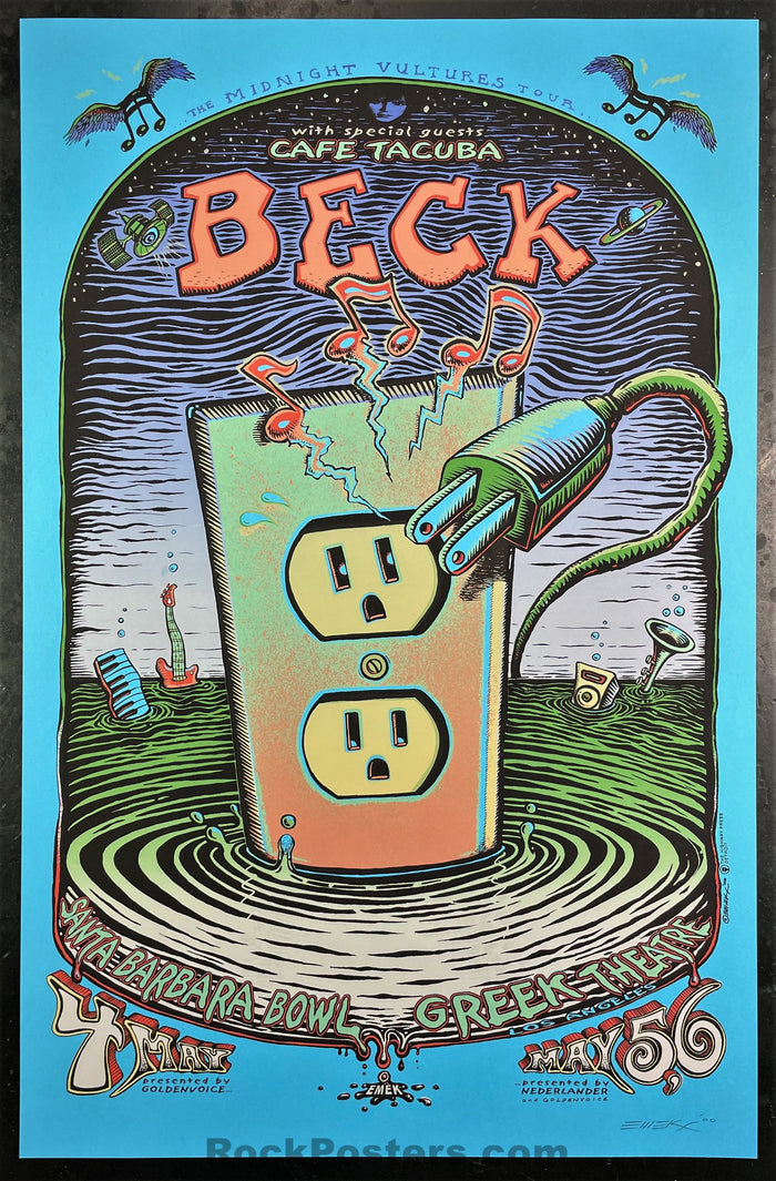 AUCTION - Emek - Beck - California Tour '00 - Blue Variant Edition - Near Mint-326543-199138