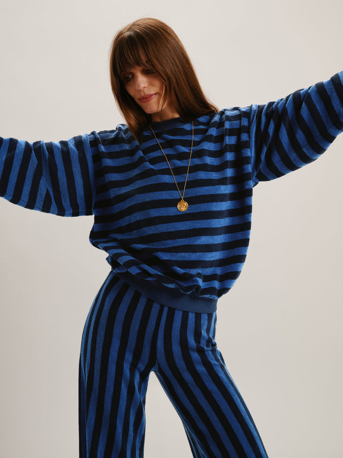 Navy-Blue Stripe