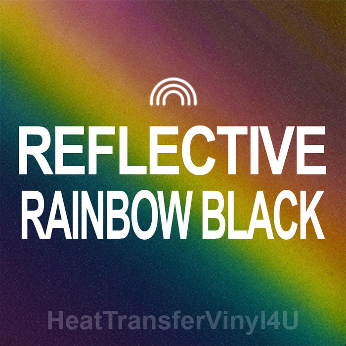 Reflective Rainbow Black