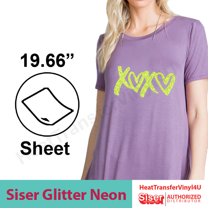 Siser Glitter Neon HTV