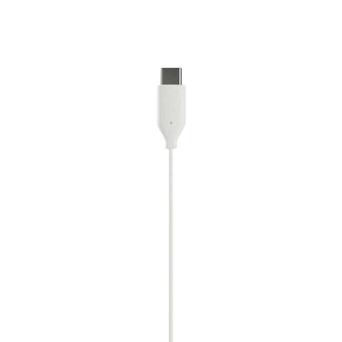 Skullcandy Jib® USB-C Wired In-Ear Earbuds with Microphone - Bone (S2JMY-S001)