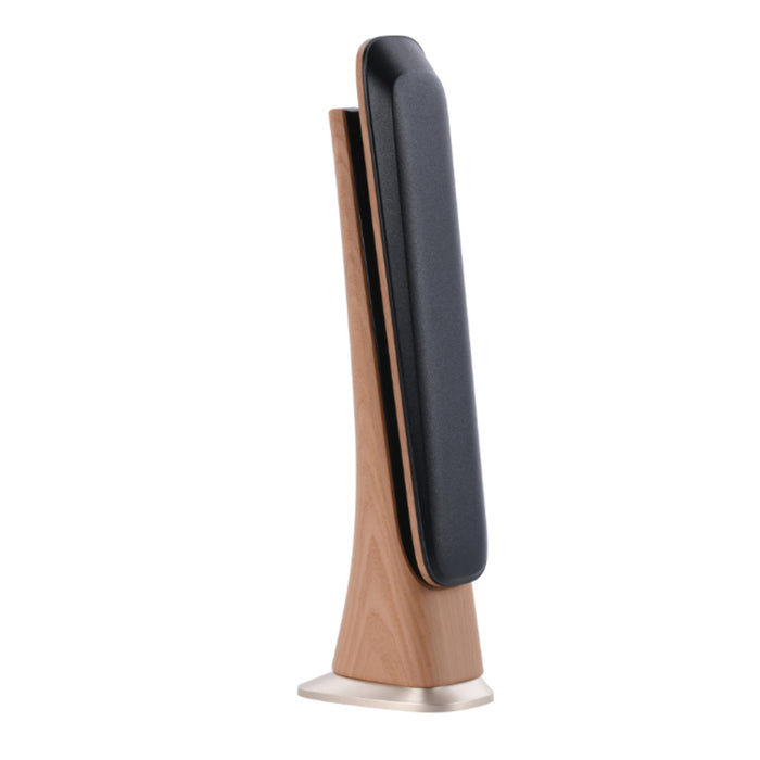 Snug LED Desk Lamp With Clock - Wood (SNLMP-DSKCLK-WD)
