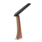 Snug LED Desk Lamp With Clock - Wood (SNLMP-DSKCLK-WD)