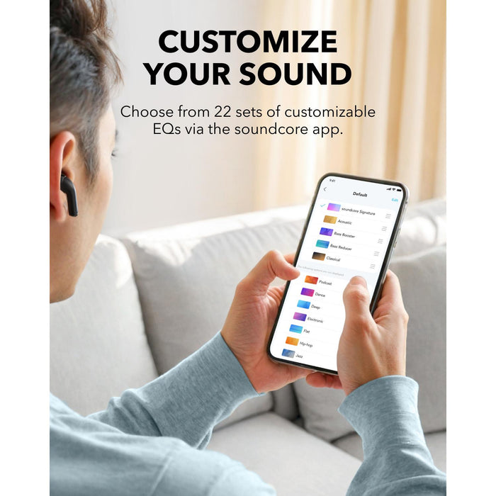 soundcore K20i True Wireless Earbuds - Black (A3994H11)
