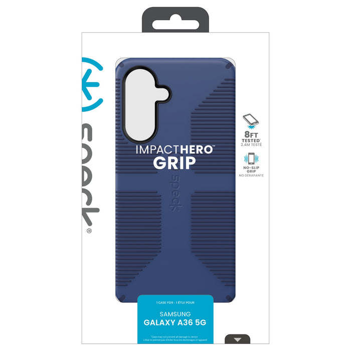 Speck IMPACTHERO Grip Case - Samsung Galaxy A36/A56 - Blue (SPK150865-3245)