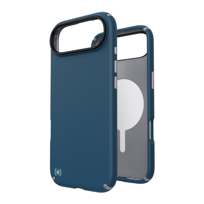 Speck Presidio2 Pro MagSafe Case - Apple iPhone 17 Pro - Blue & Silver (SPK151020-3261)