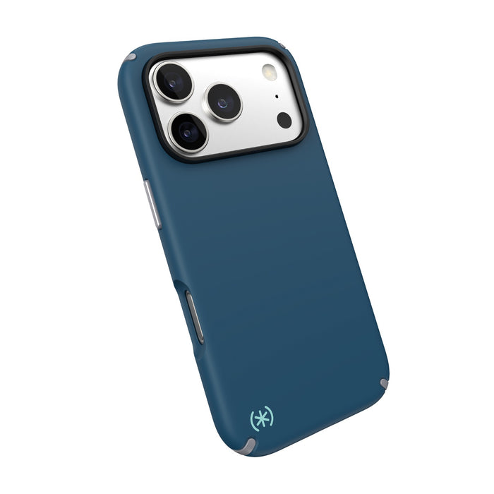 Speck Presidio2 Pro MagSafe Case - Apple iPhone 17 Pro - Blue & Silver (SPK151020-3261)