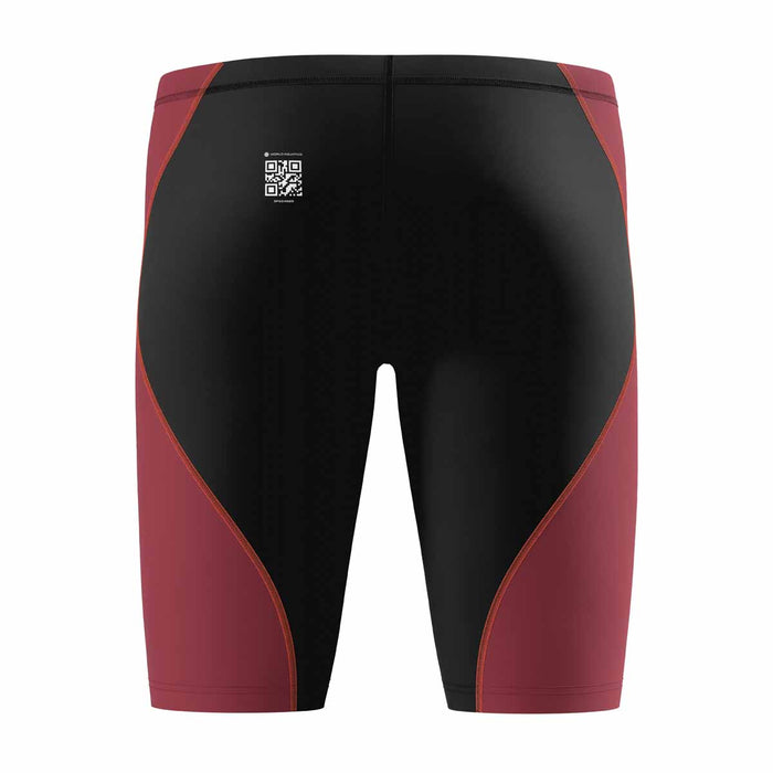 Speedo Boys Fastskin HyperSpark Solid Jammer - Black/Regal Red Ml