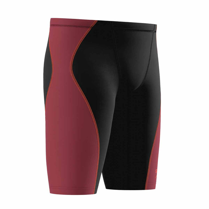 Speedo Boys Fastskin HyperSpark Solid Jammer - Black/Regal Red Ml