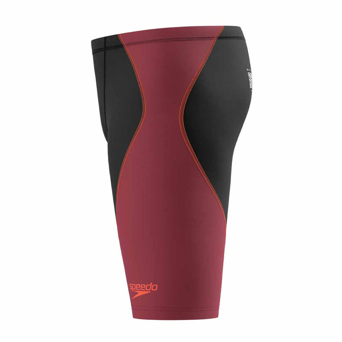 Speedo Boys Fastskin HyperSpark Solid Jammer - Black/Regal Red Ml