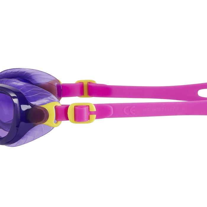 Speedo Futura Classic Junior Goggle in purple, swimming goggles for kids with adjustable strap and comfortable fit.
