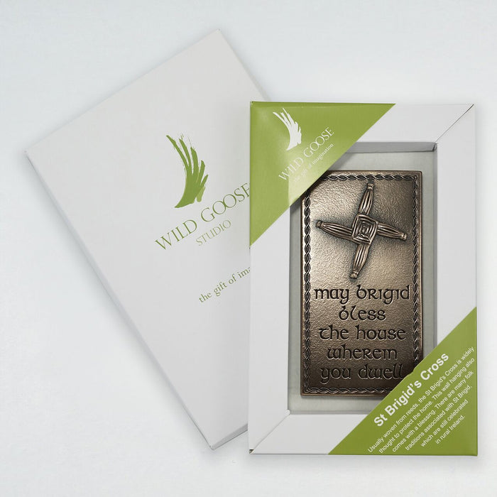 St. Brigid's Cross - Small Plaque