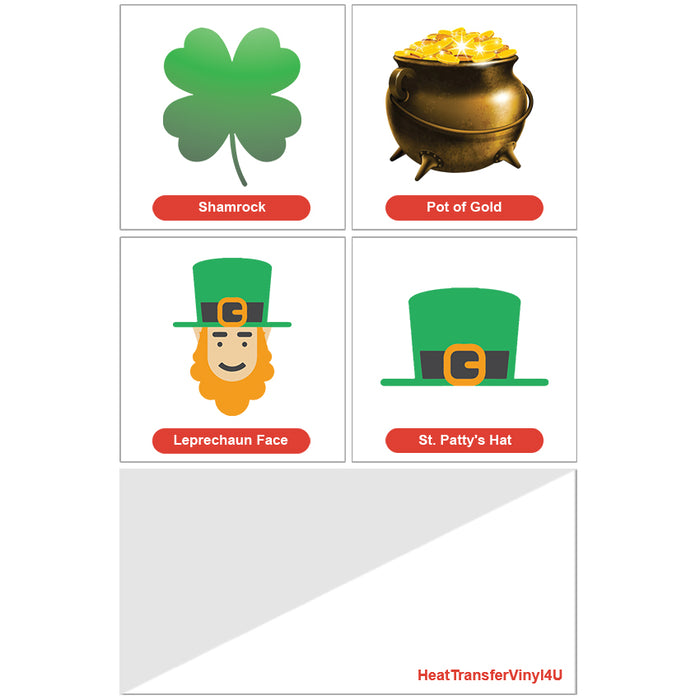 St. Patrick's Day Theme PAC Adhesive Vinyl (8")