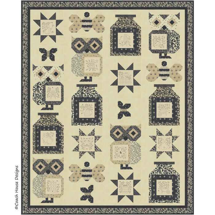 Stitching in the Garden Quilt Pattern