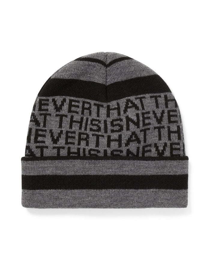 Striped Jacquard Beanie