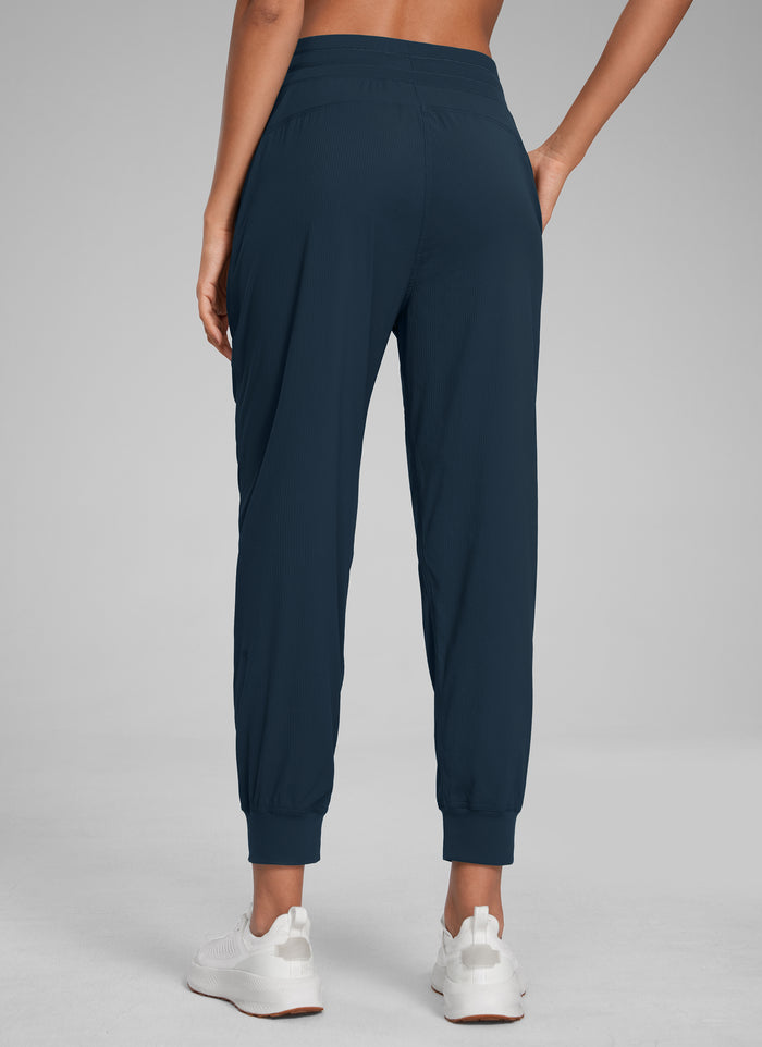 CRZ YOGA Women Lightweight Workout Joggers 26" with Pockets Ink Blue