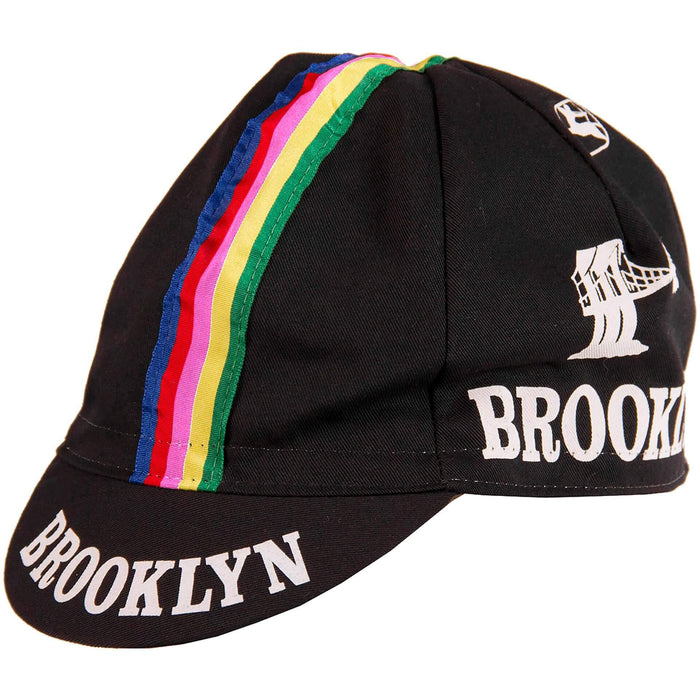 Team Brooklyn Cap - Pink Stripe by Giordana Cycling, , Made in Italy