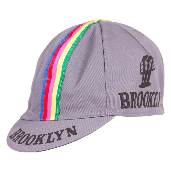 Team Brooklyn Cap - Pink Stripe by Giordana Cycling, , Made in Italy