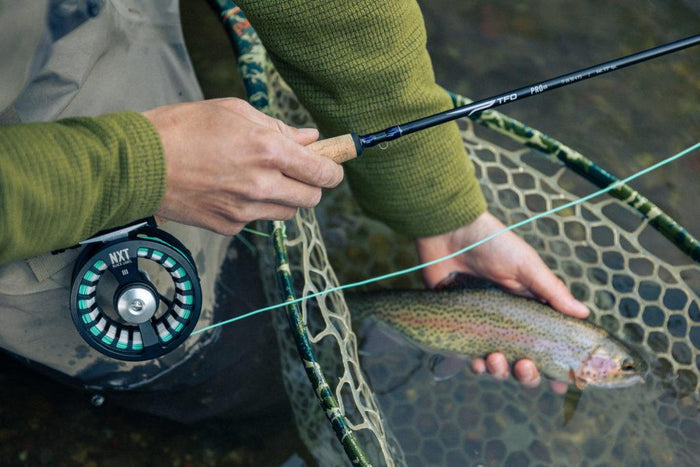 TFO Pro III fly rod - detail view