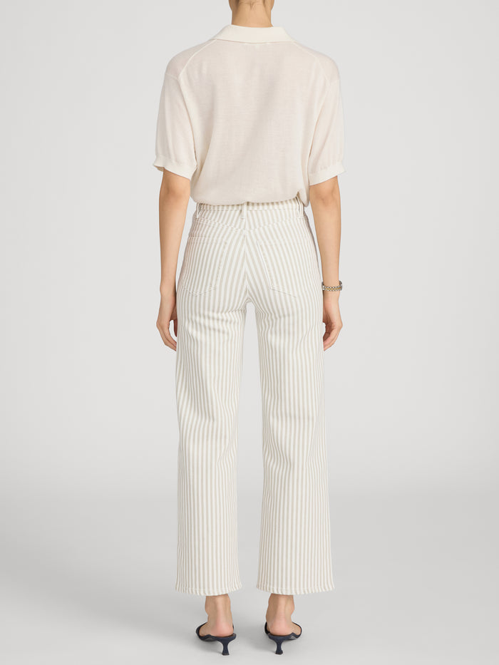 The Anchor Pant -- Flax Stripe