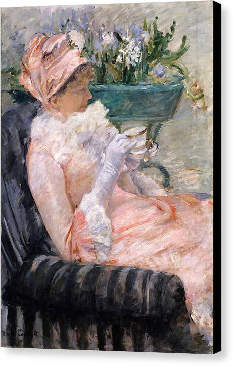 The Cup of Tea - Canvas Print