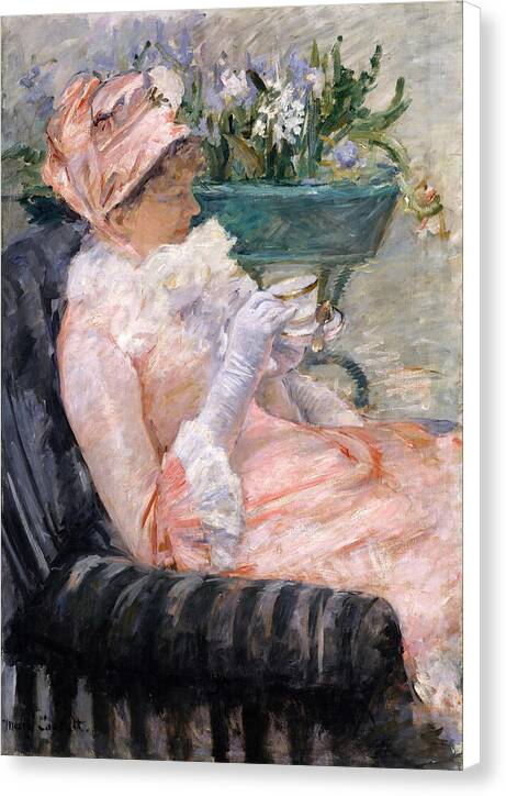 The Cup of Tea - Canvas Print