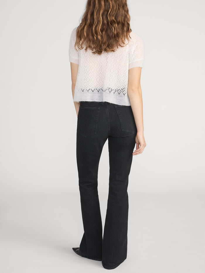 Sweater On Model Back