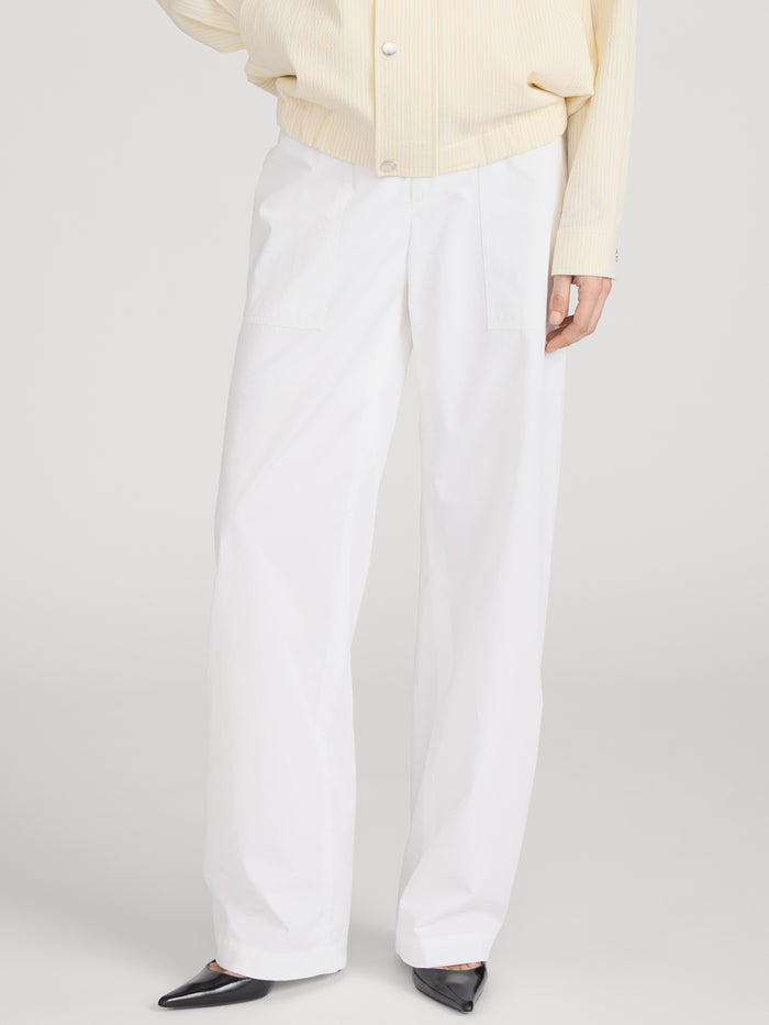 Pant on model front crop