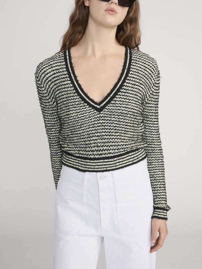 Sweater On Model Crop
