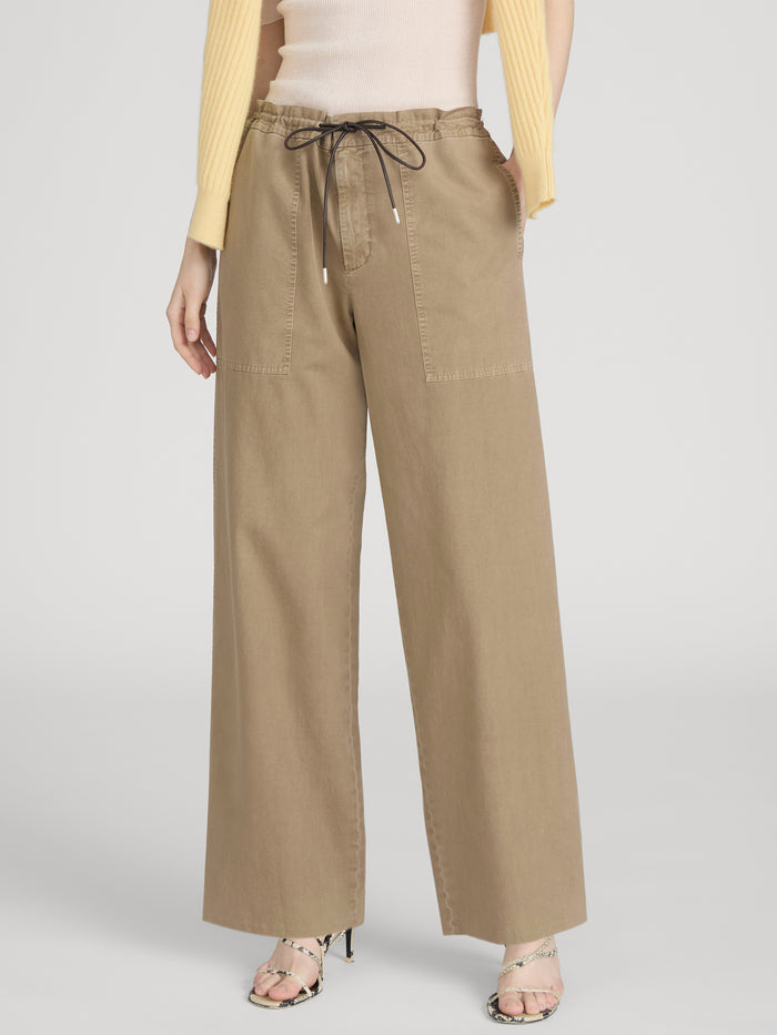 Pant on model Front crop