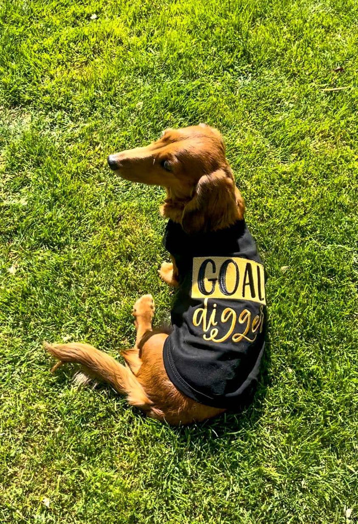 The Goal Digger Signature Dog Tee