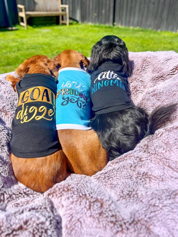 The Goal Digger Signature Dog Tee