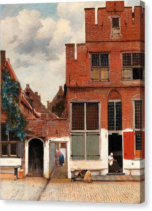 The Little Street - Canvas Print