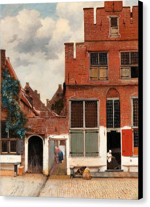 The Little Street - Canvas Print
