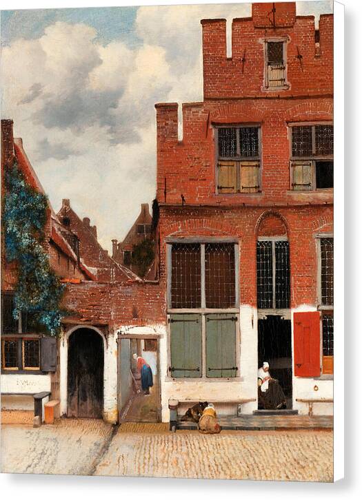 The Little Street - Canvas Print